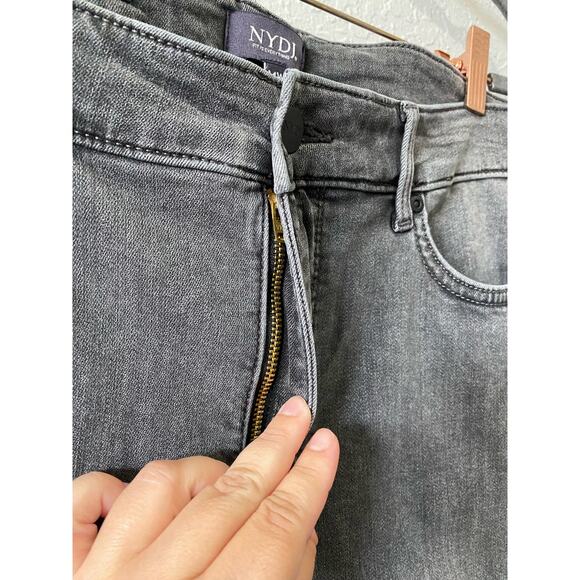 NOT YOUR DAUGHTERS JEANS NYJD  Marilyn Straight Ankle Jeans Size 14W - Picture 3 of 11